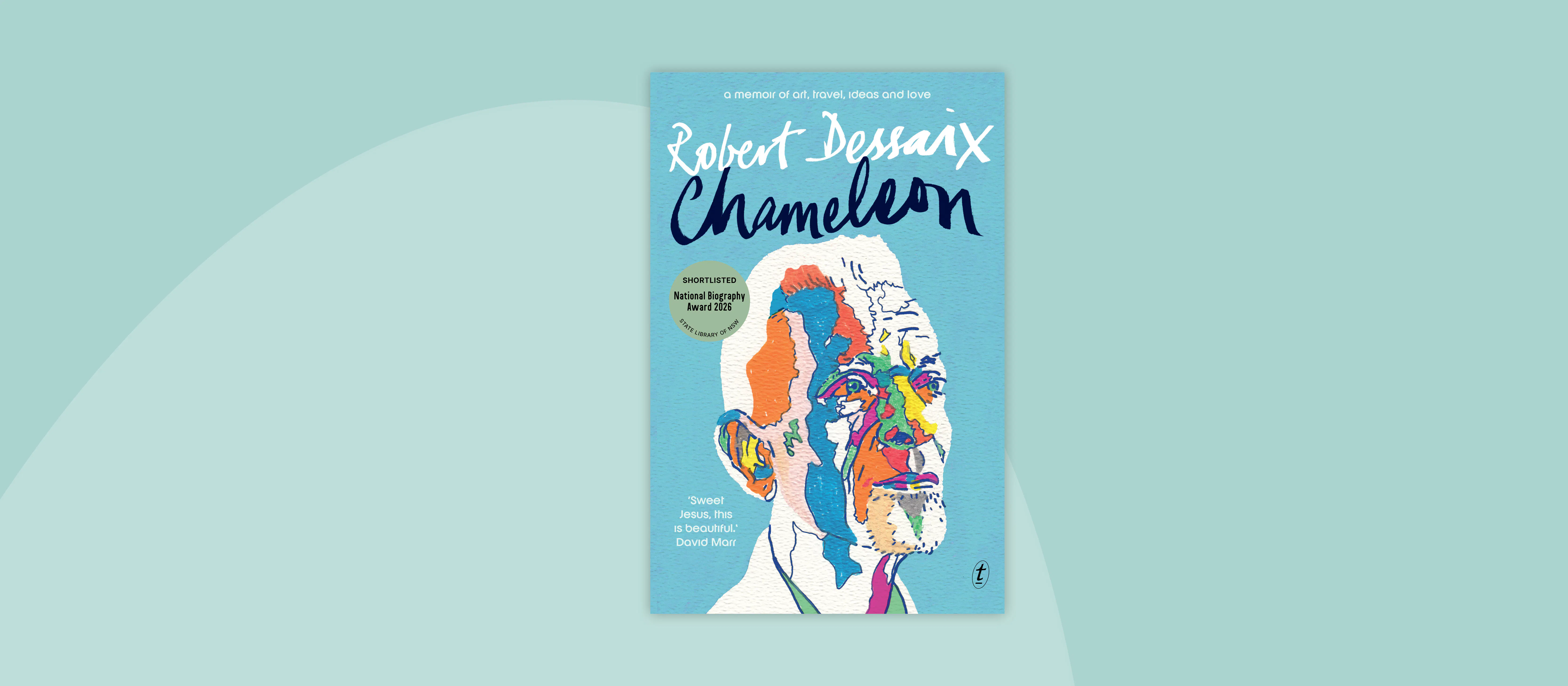 Chameleon shortlisted for 2026 National Biography Award