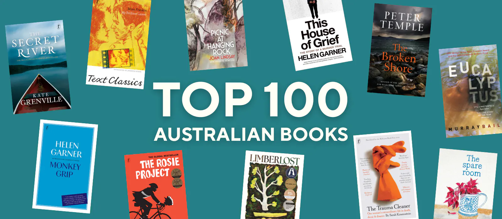 11 Text Titles Featured in Top 100 Australian Books Countdown
